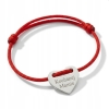 Bransoletka srebrna 925 serce grawer personalizowany